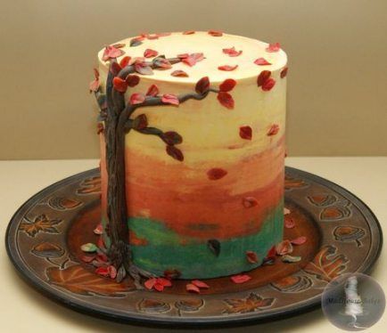 Super Wedding Cakes Fall Buttercream Ideas -   10 cake Beautiful thanksgiving ideas