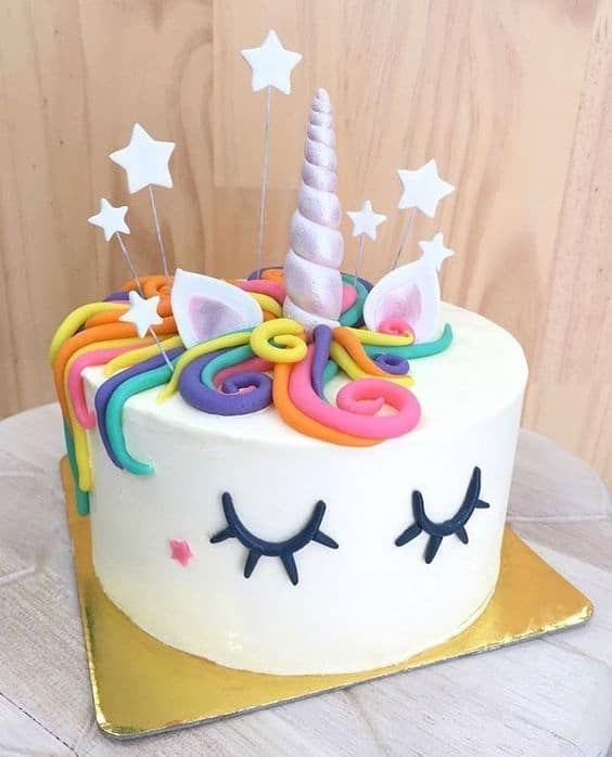 Diy Unicorn Rainbow Party -   10 cake design unicorn ideas