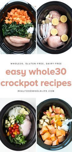 23 Easy Whole30 Crockpot Recipes to Throw in Your Slow Cooker -   10 fitness Meals whole 30 ideas