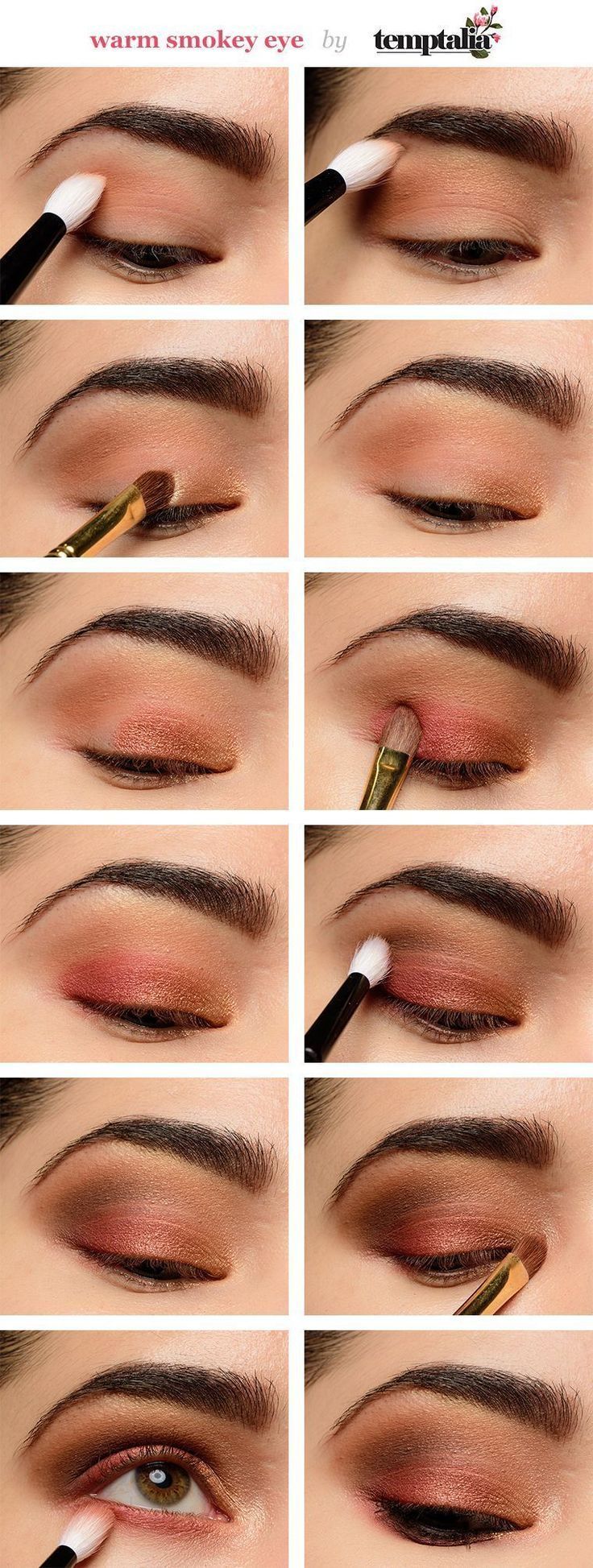 How to Apply Eyeshadow: Smokey Eye Makeup Tutorial for Beginners (Temptalia) -   10 makeup Glitter how to apply ideas