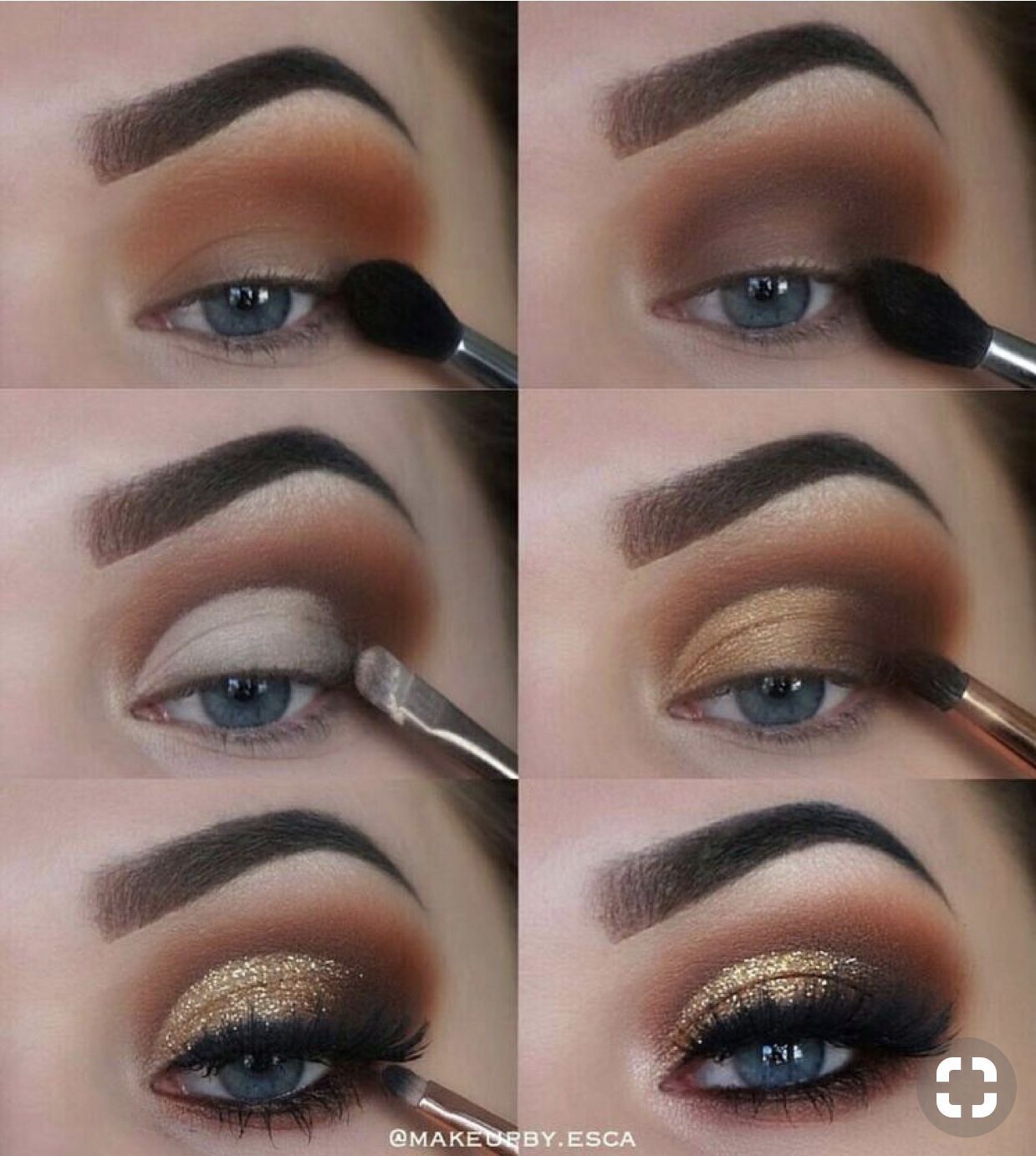 10 makeup Gold brown ideas