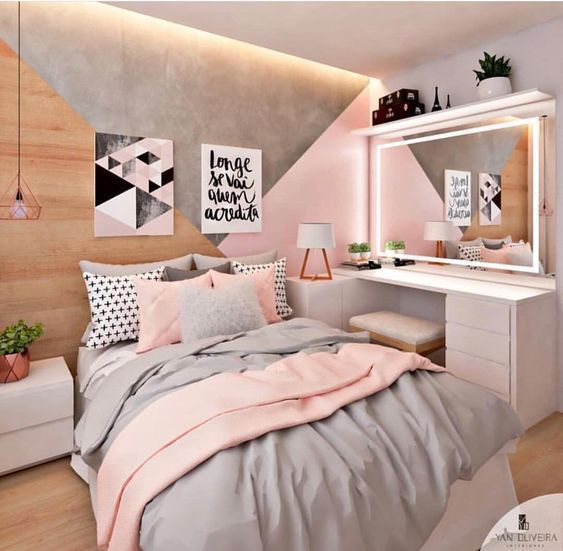 Cute and Unique Girl Bedroom Ideas to Try -   10 room decor For Teen Girls gold ideas