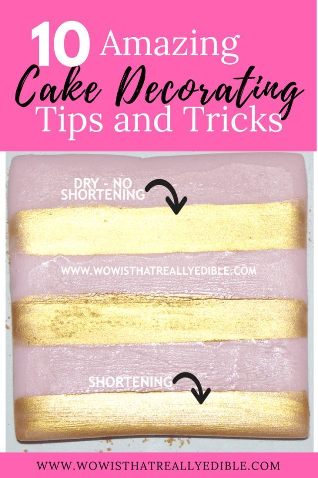 11 cake Decorating tips and tricks ideas