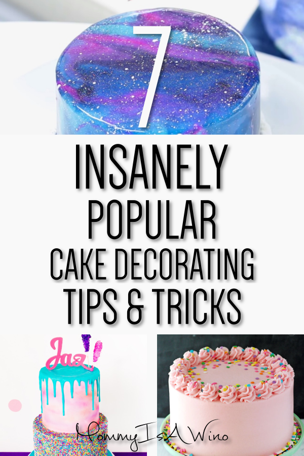 7 Easy Cake Decorating Trends For Beginners -   11 cake Decorating tips and tricks ideas