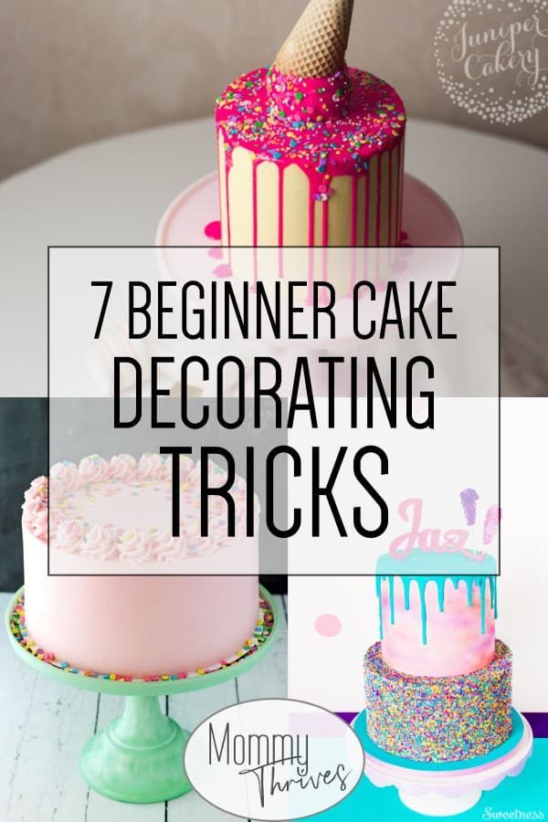 7 Easy Cake Decorating Trends For Beginners -   11 cake Decorating tips and tricks ideas