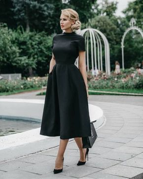 Black, classy dress and black prom dress -   11 dress Muslim hitam ideas