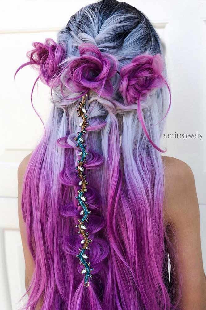 11 dyed hair Pastel ideas