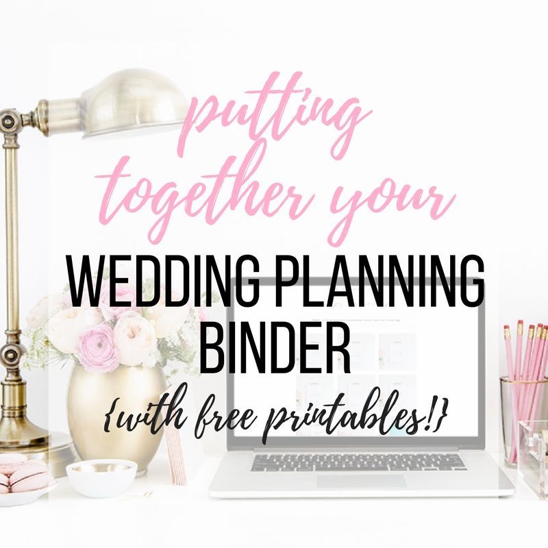 Putting Together Your Wedding Planning Binder {+ Free Printables -   11 Event Planning Binder printables ideas