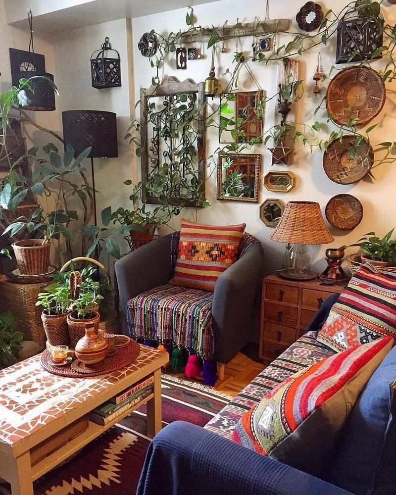 11 plants Decoration bohemian style ideas