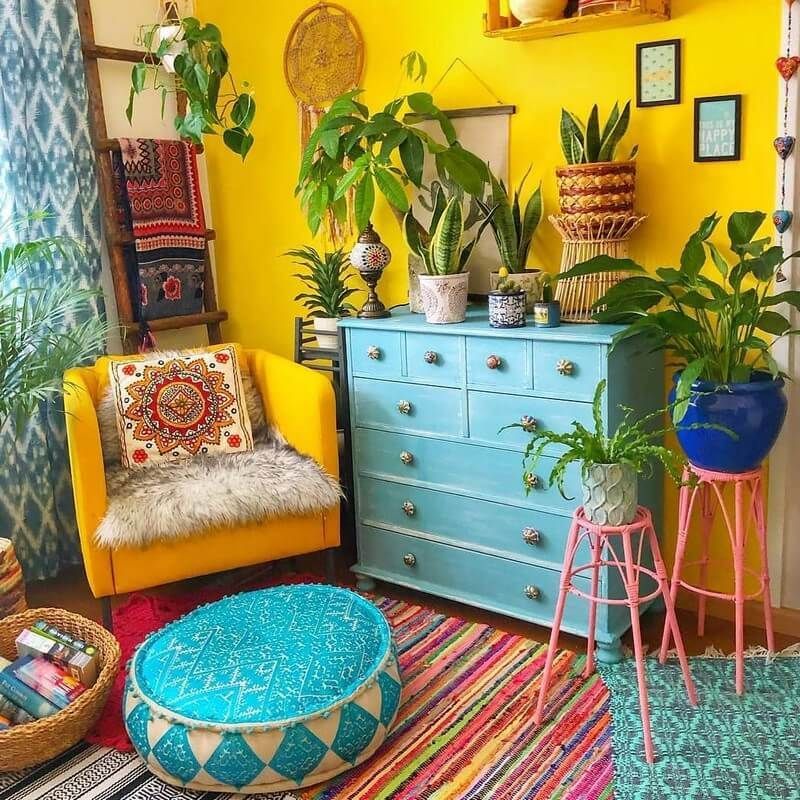 Bohemian Style Interior Design Ideas for Your Homes -   11 plants Decoration bohemian style ideas
