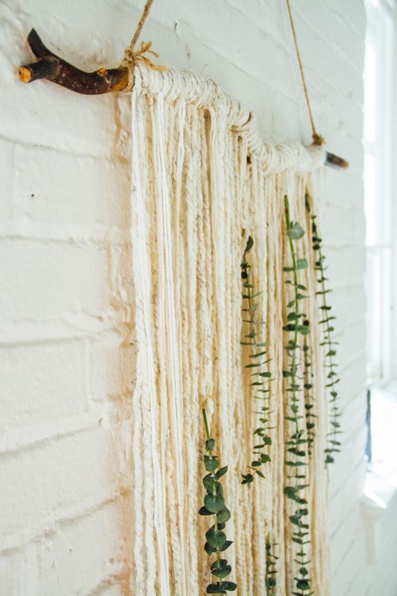 Make: Eucalyptus Wall Hanging -   11 room decor Plants free people ideas