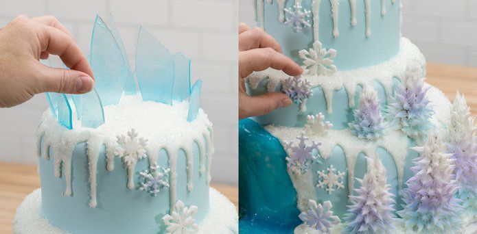 12 cake Fondant frozen ideas