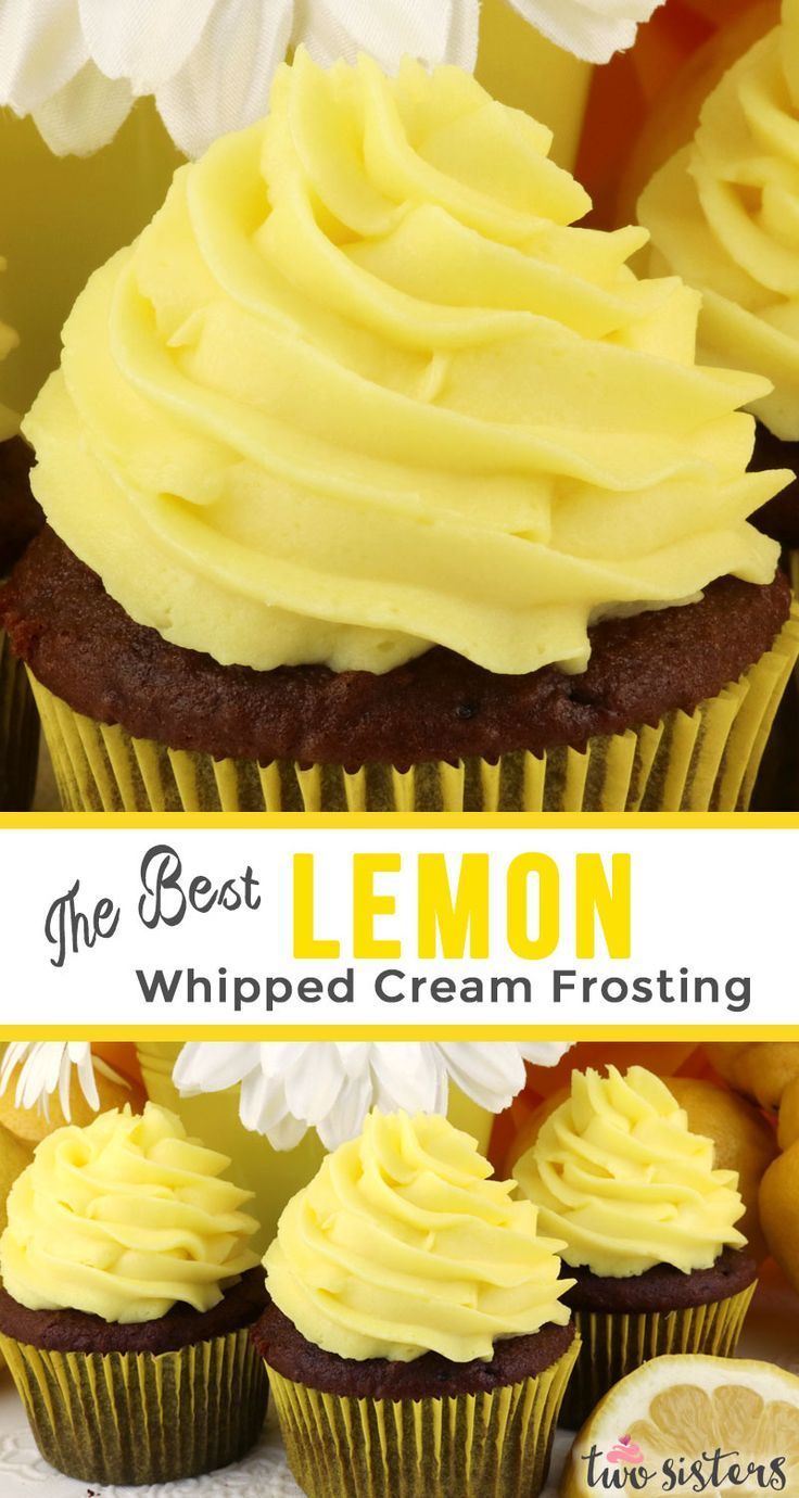 The Best Lemon Whipped Cream Frosting -   12 cake Frosting ganache ideas
