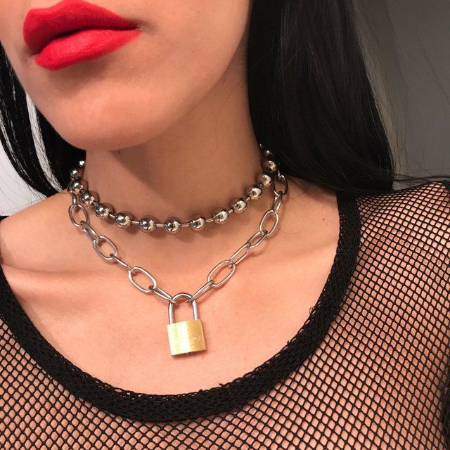 Listed on Depop by cyberspaceshop -   12 DIY Clothes Grunge choker necklaces ideas