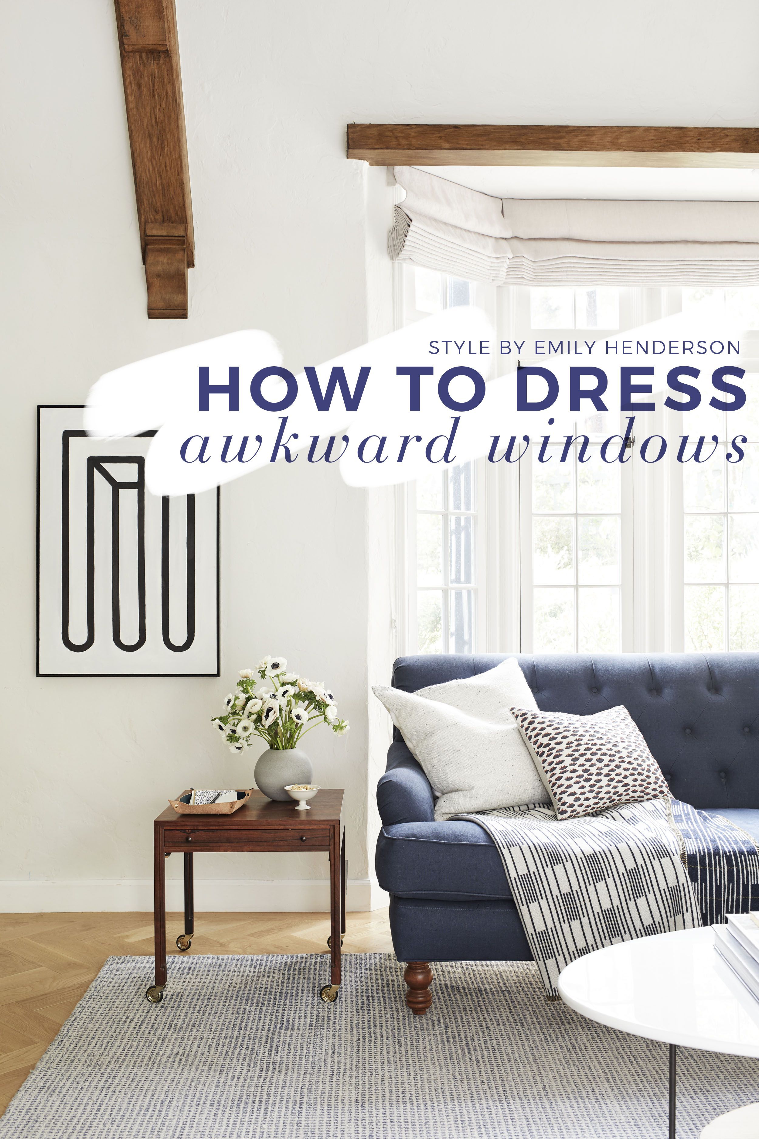 How To Dress Awkward Windows + Where To Shop For Readymade Options -   12 dress Room house ideas