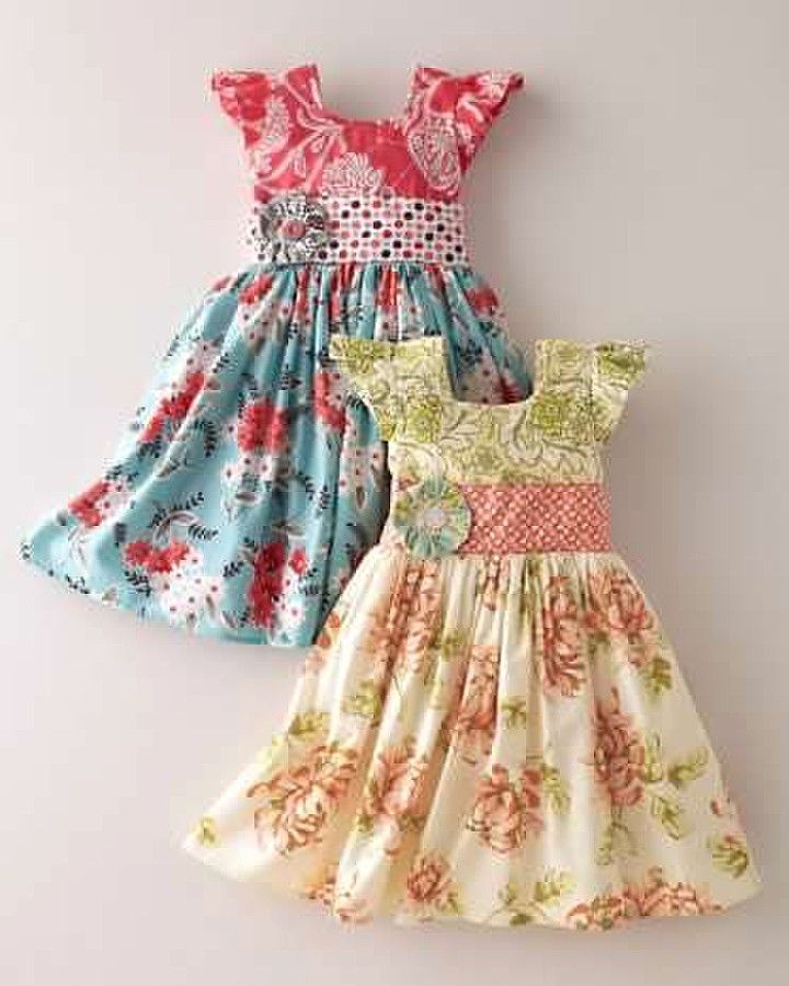 Free Girls Dress Pattern: Wee Wander Dress -   12 fabric crafts For Children dress patterns ideas