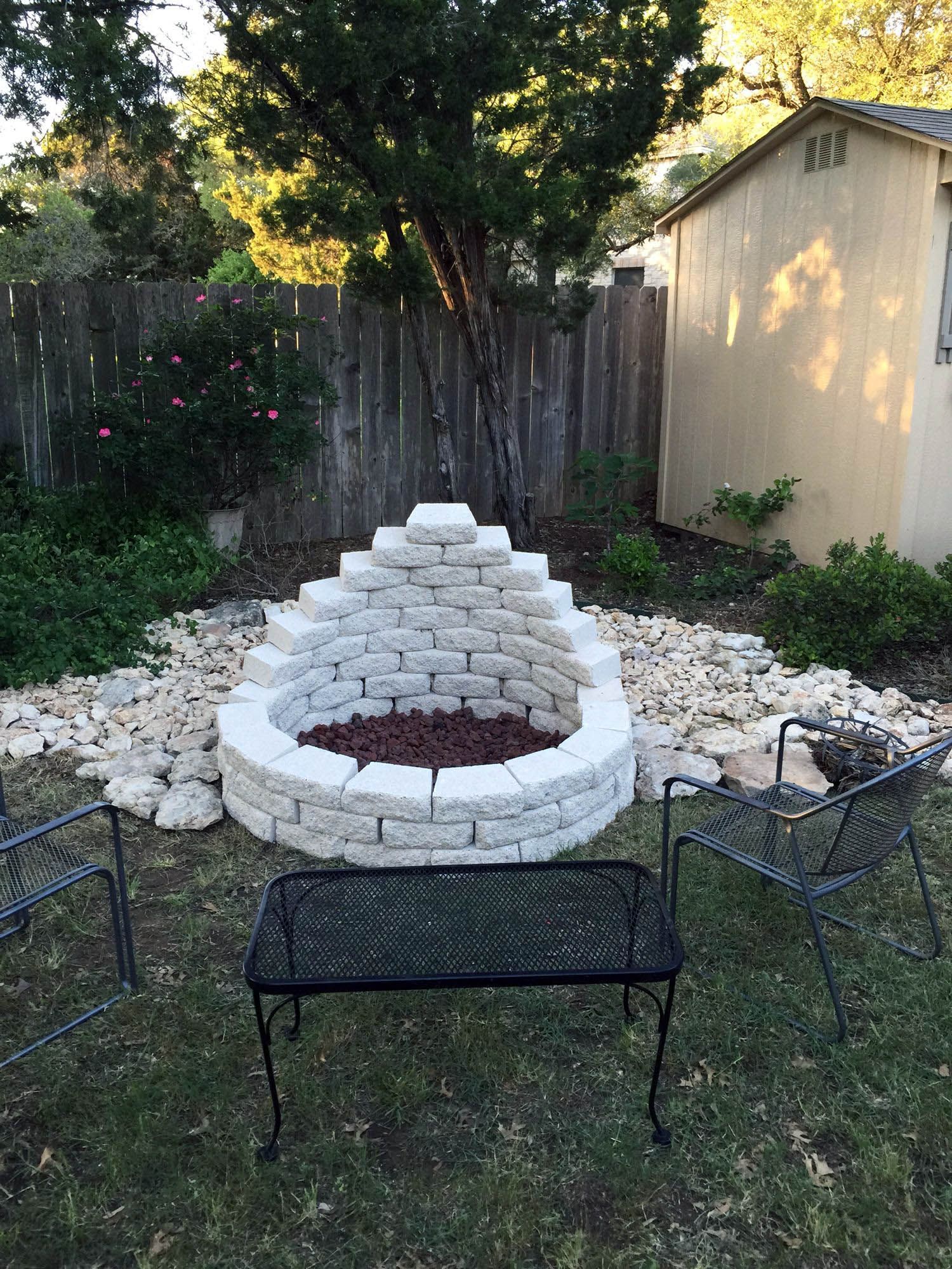 27 Awesome DIY Firepit Ideas for Your Yard -   12 garden design Rectangle fire pits ideas