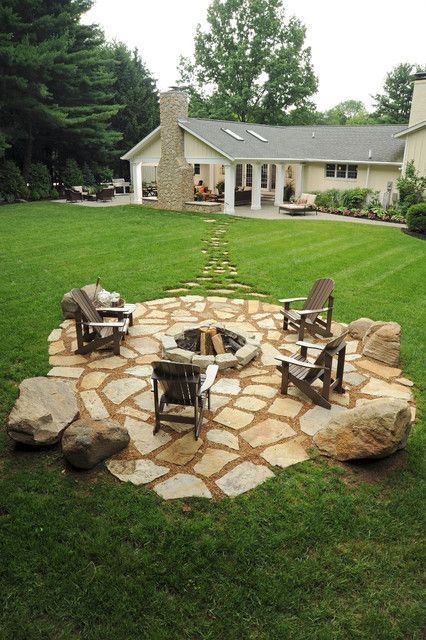 19 Impressive Outdoor Fire Pit Design Ideas For More Attractive Backyard -   12 garden design Rectangle fire pits ideas