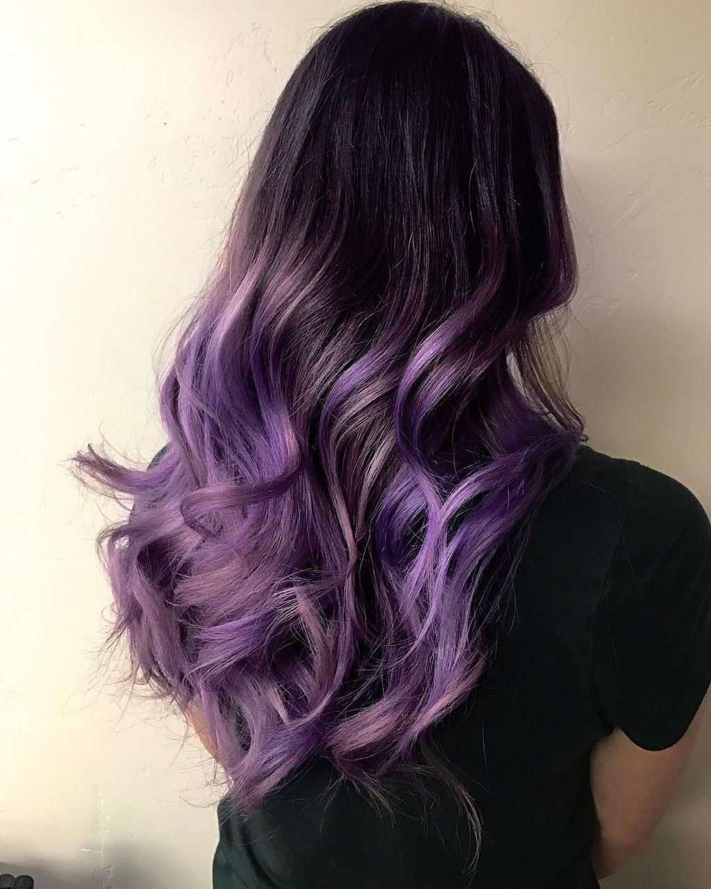 50 Perfect Purple Color Hairstyle Ideas -   12 hair Purple black ideas