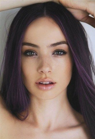 50+ Dark Purple Hair Color Ideas -   12 hair Purple black ideas