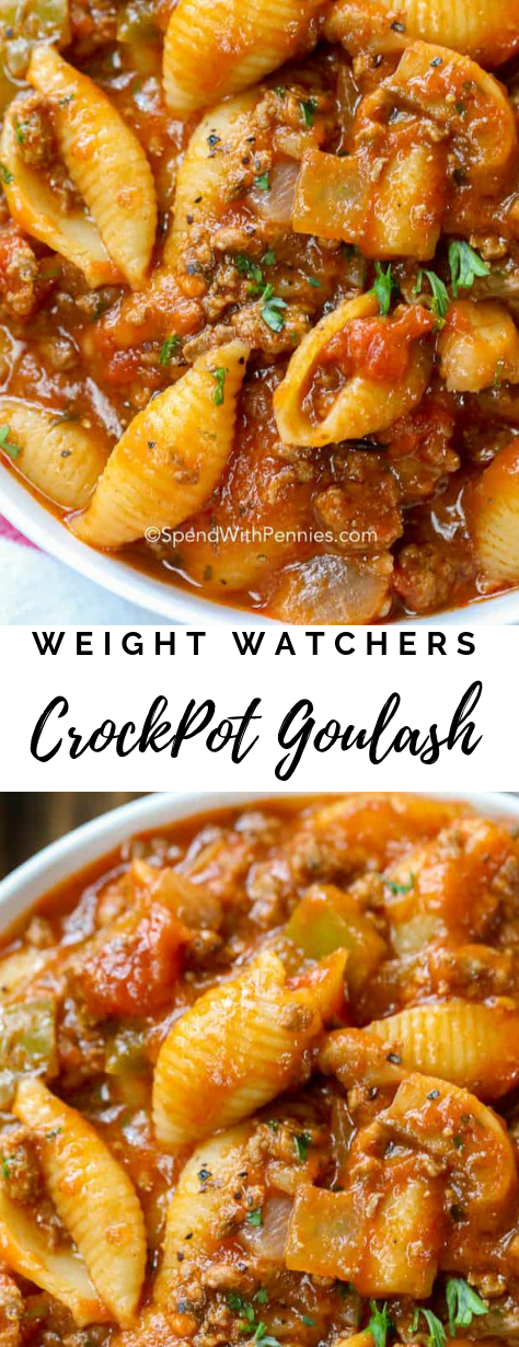 CrockPot Goulash -   12 healthy recipes Crock Pot weight ideas