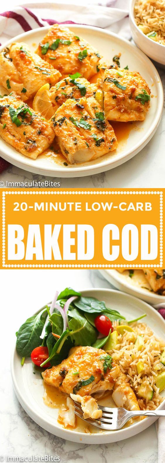 Baked Cod -   12 healthy recipes Fish salts ideas