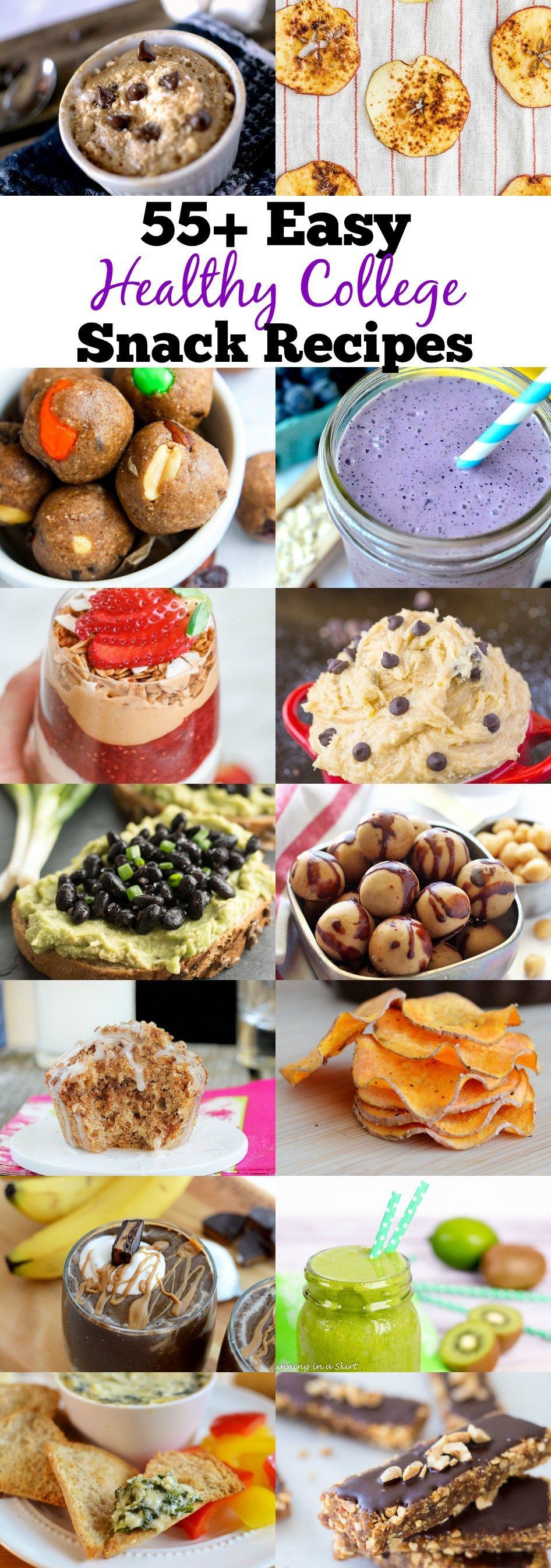55+ Healthy College Snack Recipes That Can Be Made In a Dorm Room -   12 healthy recipes For College Students people ideas