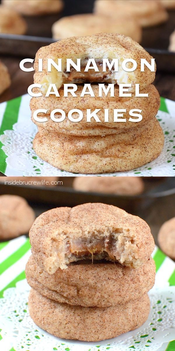 Cinnamon Caramel Cookies -   12 healthy recipes Yummy desserts ideas