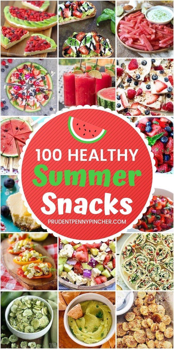 100 Healthy Summer Snacks -   12 healthy recipes Yummy desserts ideas