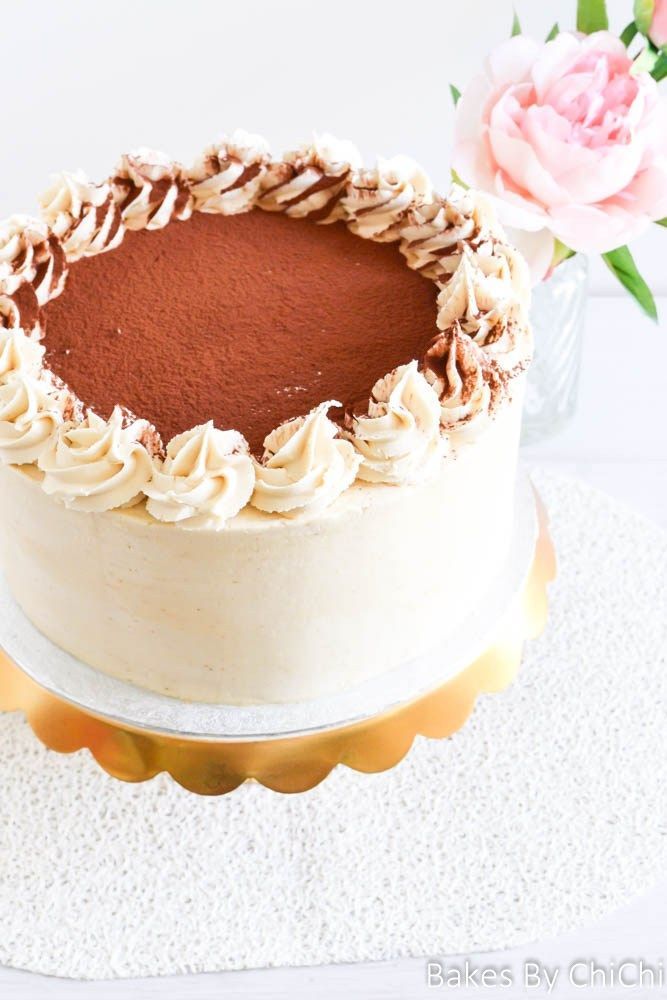 Tiramisu Cake -   13 cream cake design ideas