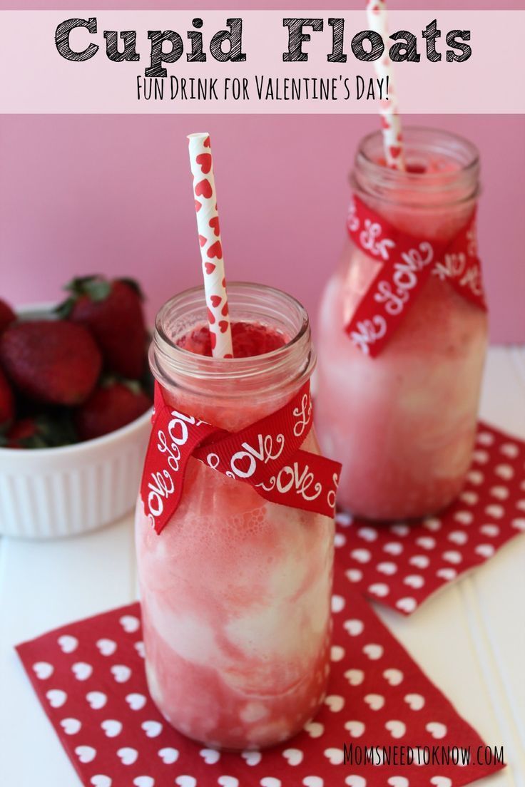 Cupid Floats -   13 desserts Sweets valentines day ideas