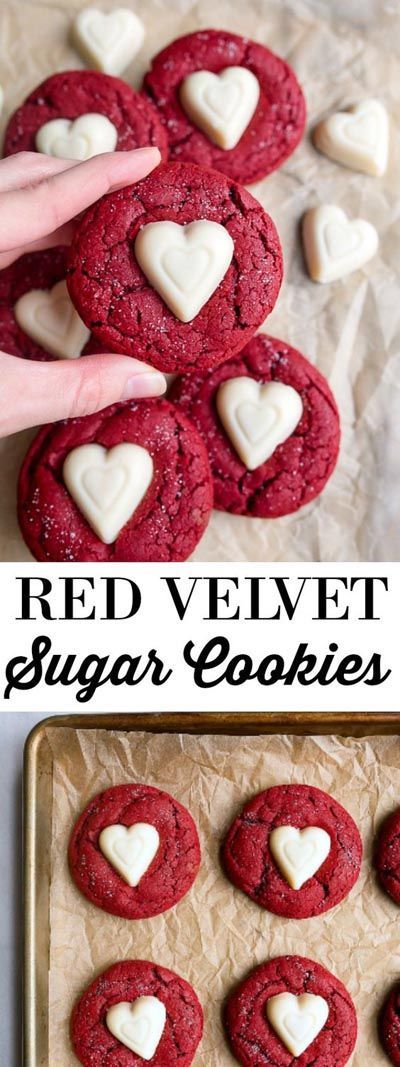40 Easy Valentines Day Cookies: Adorable Sweets -   13 desserts Sweets valentines day ideas