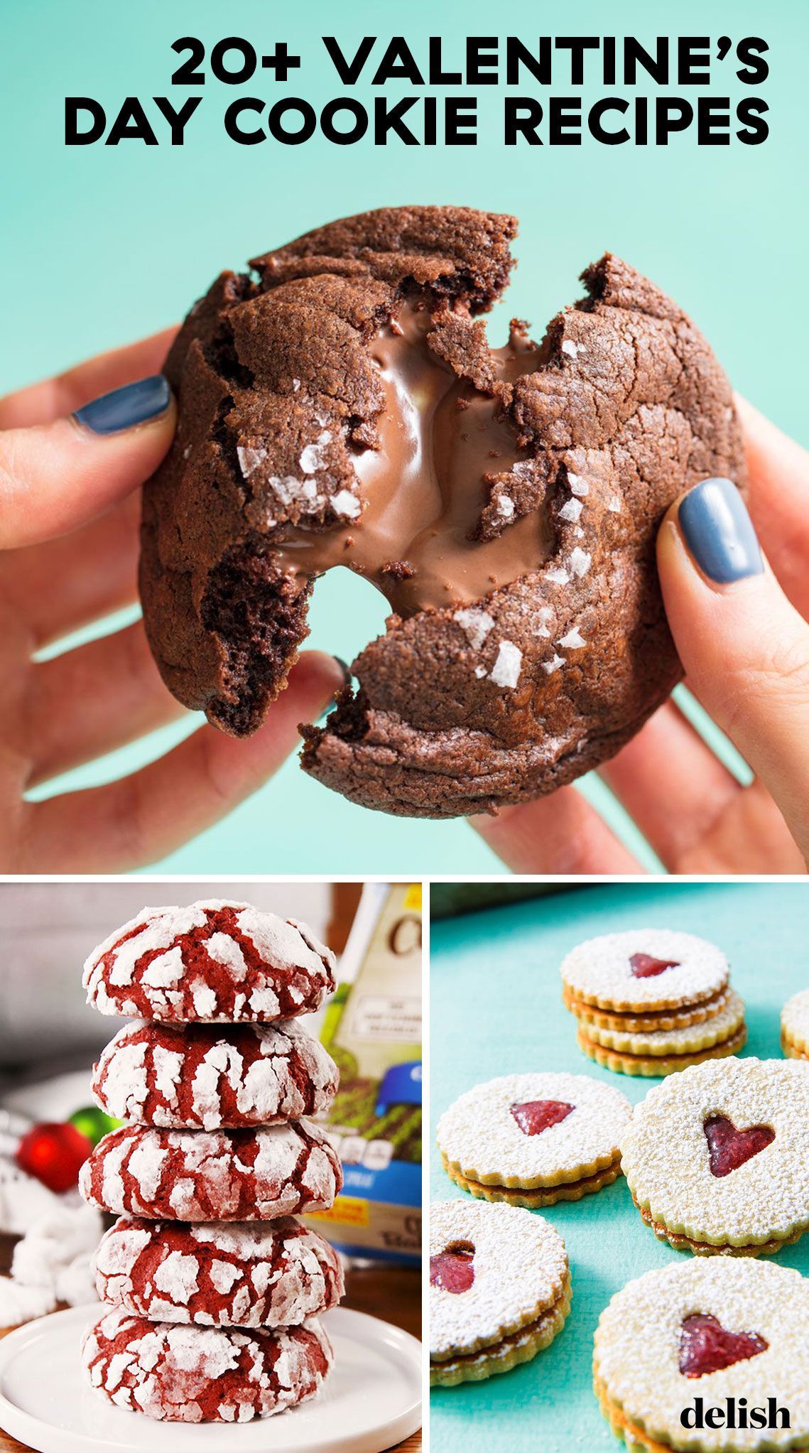 20+ Valentine's Day Cookies -   13 desserts Sweets valentines day ideas