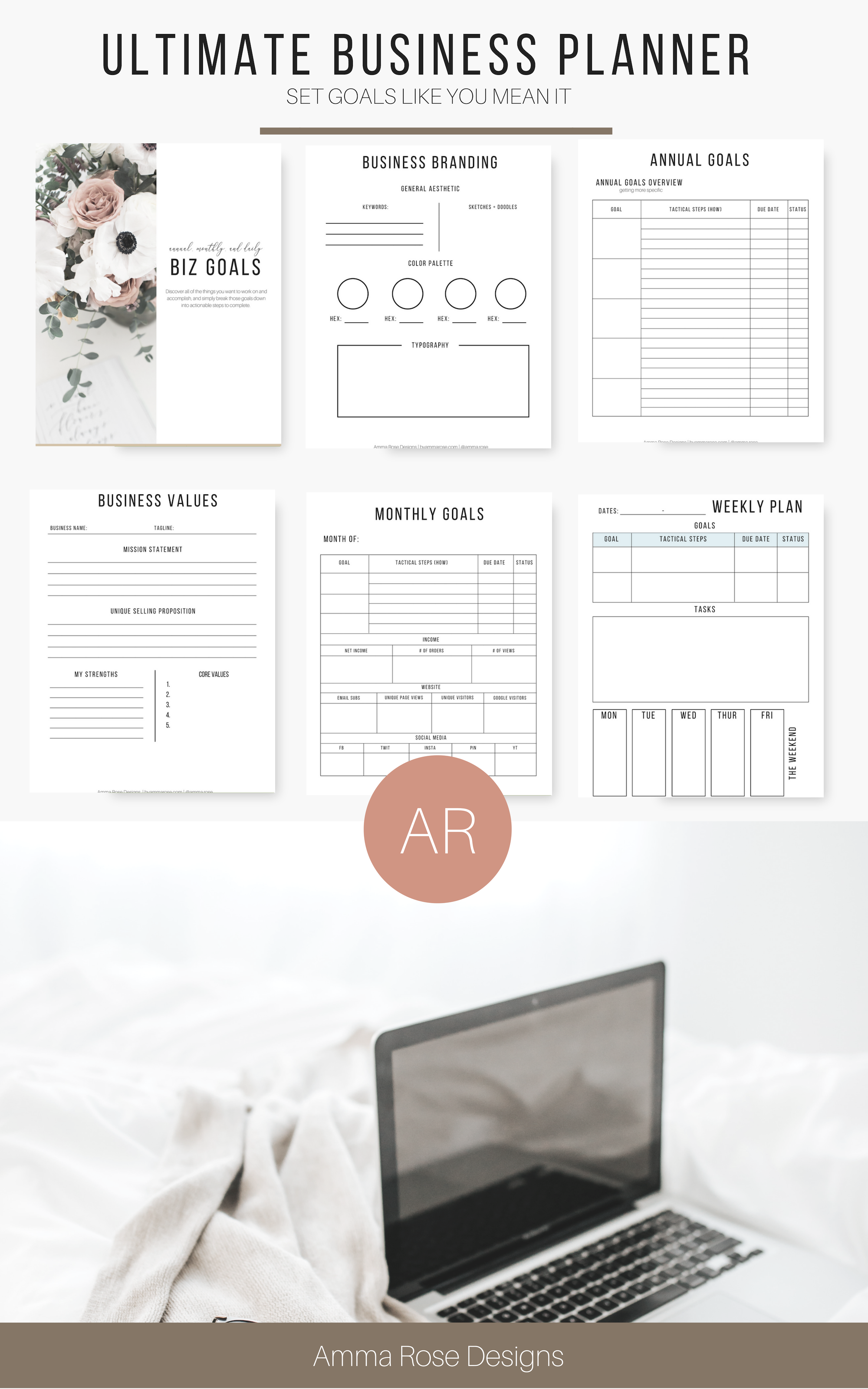 Small Business Planner | Small Business | Printable Planner | Home Business | Expense Tracker | Business Template | Business Printable -   13 Event Planning Business free printable ideas