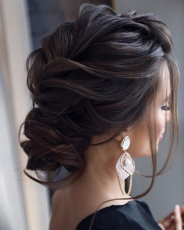 26 Gorgeous Updo Wedding Hairstyles from tonyastylist -   13 hairstyles Bun fashion trends ideas