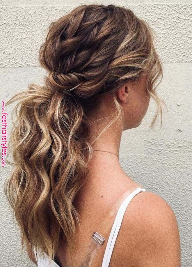 Perfect Ponytail Hairstyles Trends for Women in 2018 -   13 hairstyles Bun fashion trends ideas