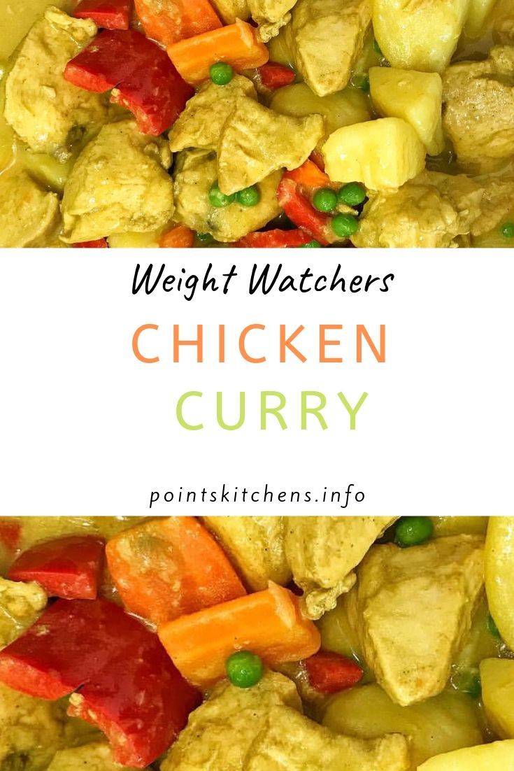 Weight Watchers Chicken Curry -   Food
