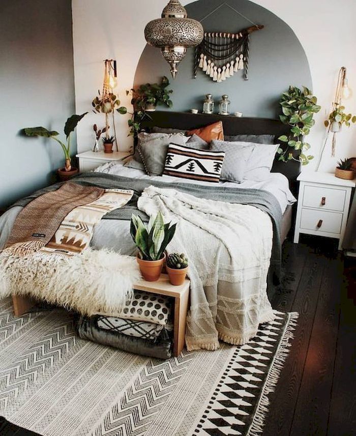 35 Cozy Boho Bedroom Decor with Attractive Color Ideas -   13 home accessories Decor bedrooms ideas