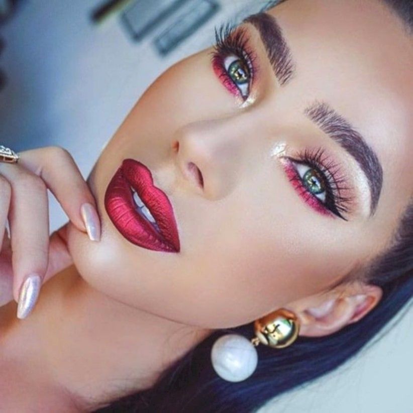 38 Beautiful Makeup Ideas to Copy This Season -   13 makeup Red tips ideas