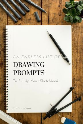A Endless List of Drawing Prompts to Fill your Sketchbook -   13 plants Drawing link ideas