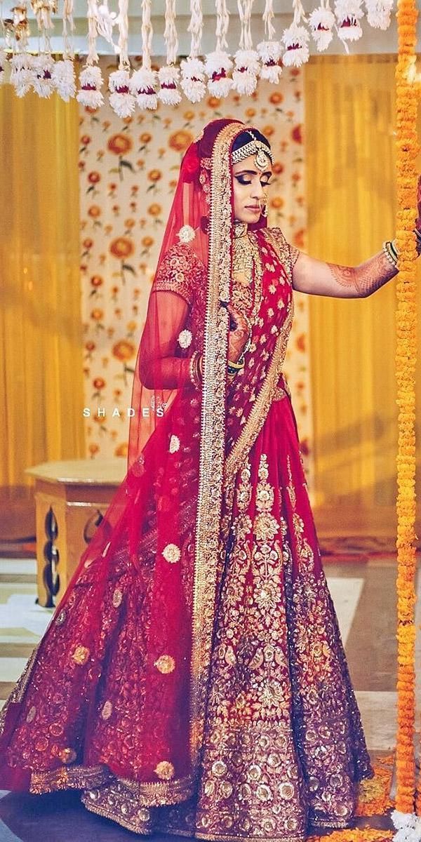 30 Exciting Indian Wedding Dresses That You'll Love -   13 wedding Indian fashion ideas