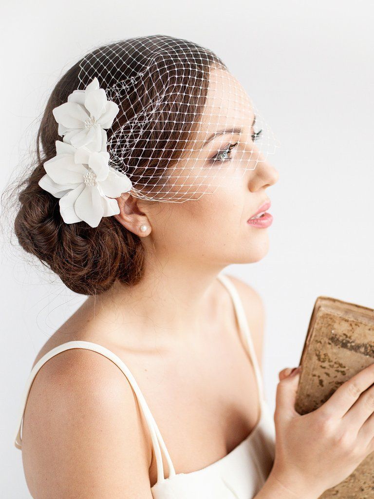 13 wedding Veils birdcage ideas