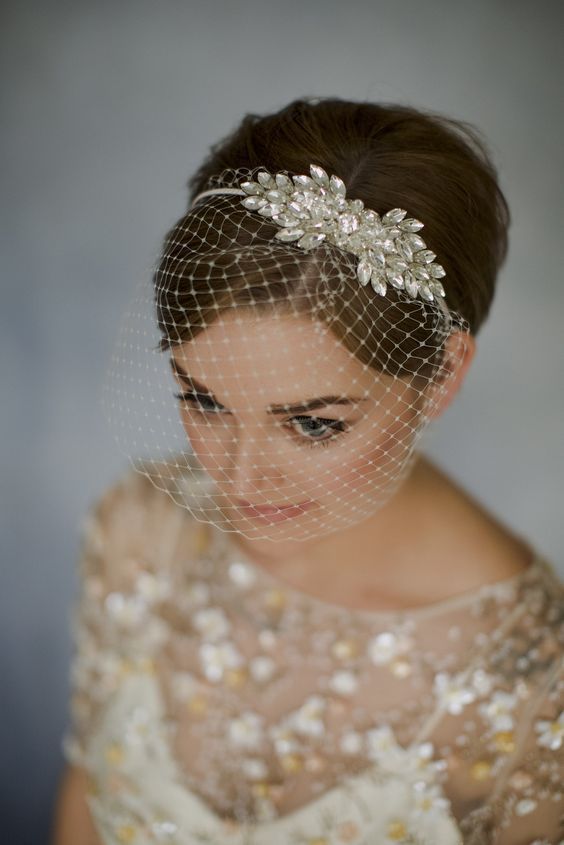 40+ Birdcage And Blusher Veils For Brides Ideas -   13 wedding Veils birdcage ideas