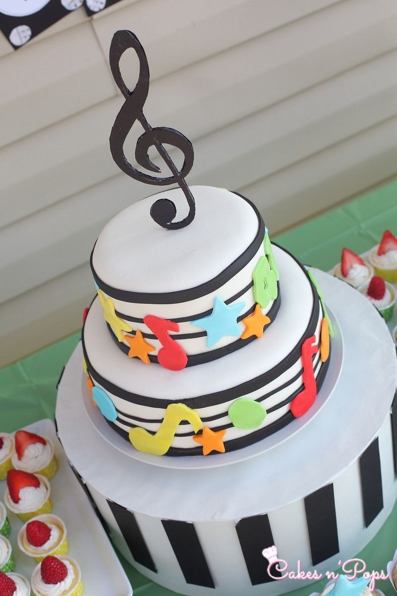 27+ Best Photo of Music Birthday Cake -   14 cake Birthday music ideas