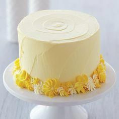 14 cake Decorating yellow ideas