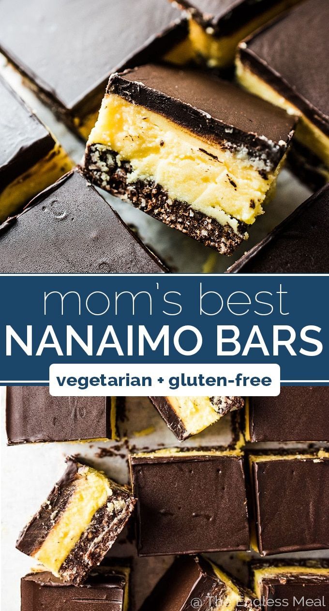 Mom's Nanaimo Bars -   14 desserts Coconut graham crackers ideas