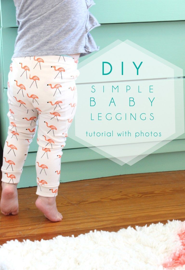 DIY Baby Leggings Tutorial -   14 DIY Clothes Pants baby leggings ideas