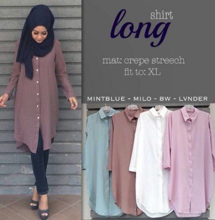 Dress Long Hijab Style 17 Ideas -   14 dress Hijab modern ideas