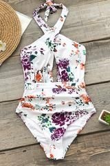 Rose Garden Wrap One-Piece Swimsuit -   14 holiday Style bathing suits ideas