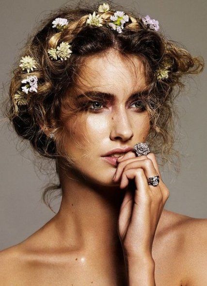 Flowers Photography Portrait Floral Crowns 50+ Ideas -   14 makeup Photography flowers ideas